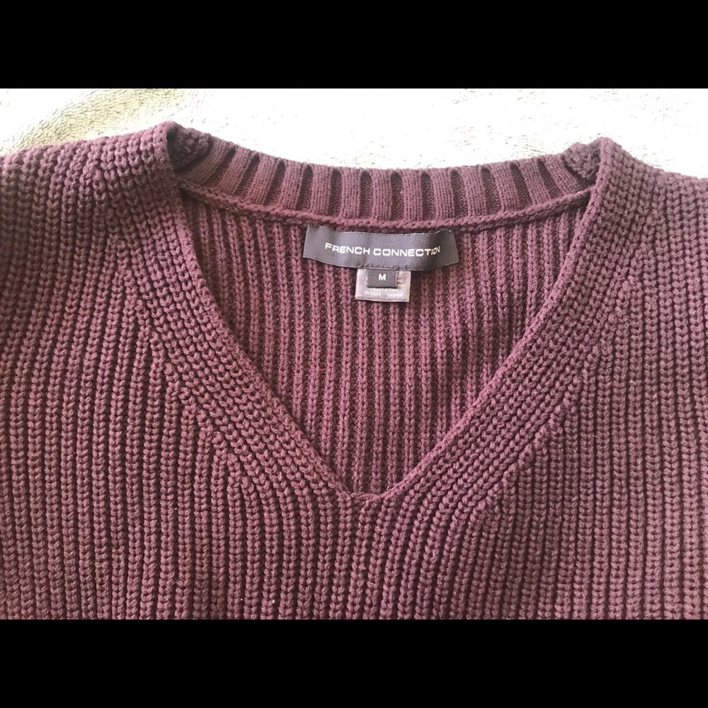 French Connection babydoll style sweater - Picture 3 of 6